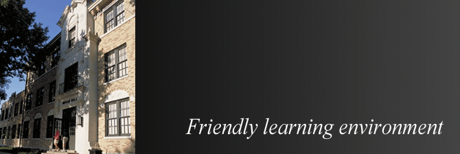 Friendly learning environment